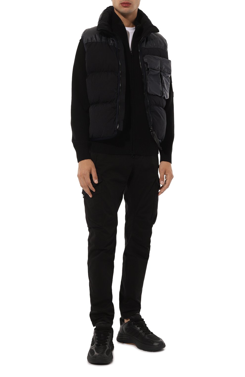 Хлопковые брюки-карго C.P. COMPANY, арт. 17CMPA058A005529G, фото 2