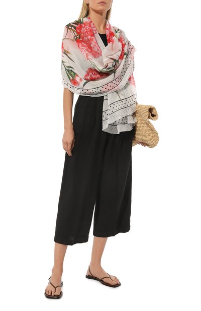 Шелковый шарф DOLCE & GABBANA, арт. FS182A/GDAWZ, фото 2