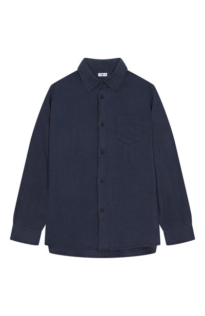 Льняная рубашка IL GUFO, арт. P25CL110L6006/5A-8A