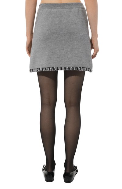 Юбка из шерсти и вискозы AND THE BRAND, арт. S24-SK027-1202-901, фото 4