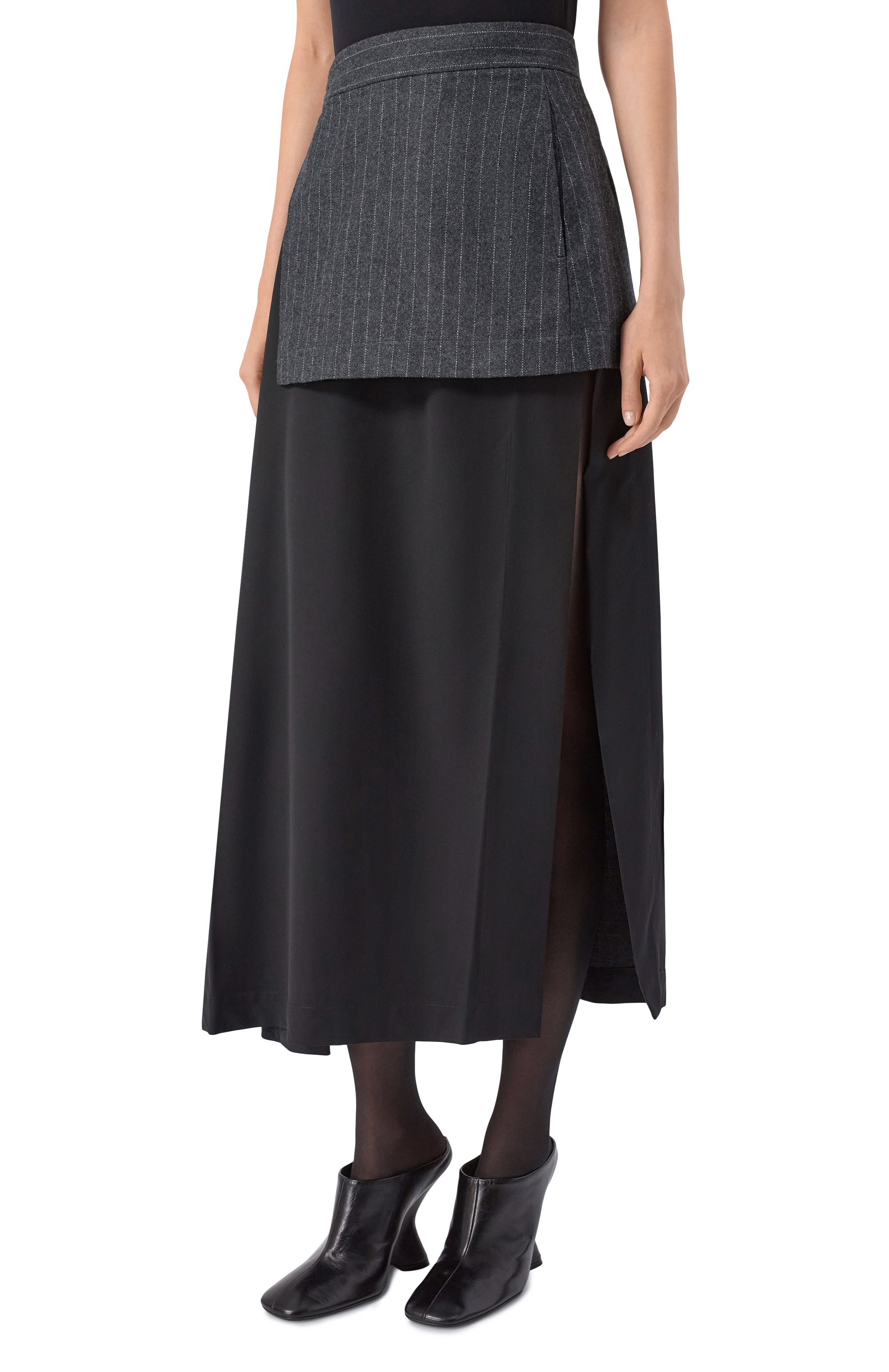 Шерстяная юбка ISABEL BENENATO, арт. DW38F25, фото 3