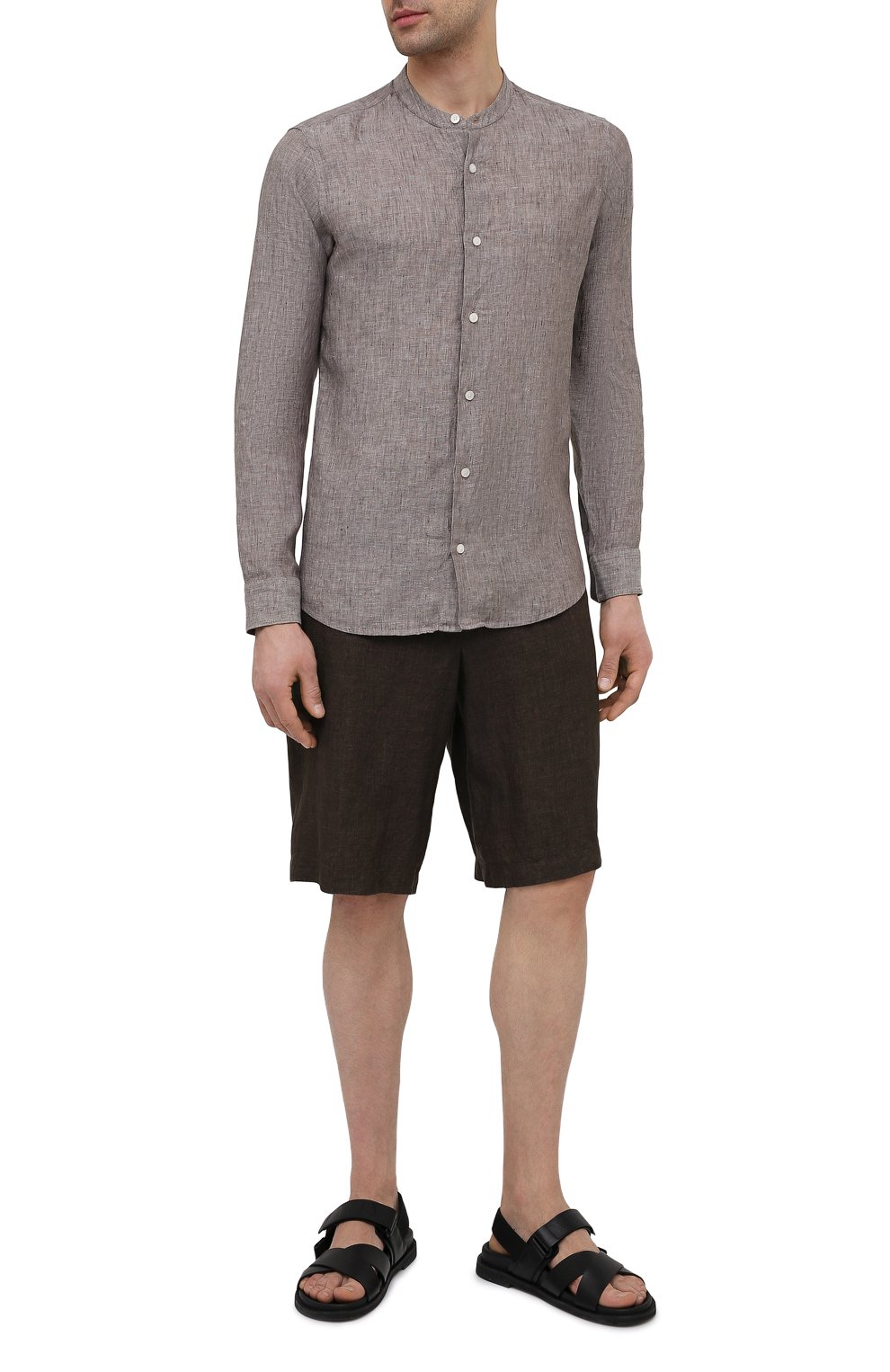 Льняные шорты ZEGNA, арт. UUI32/TB11, фото 2