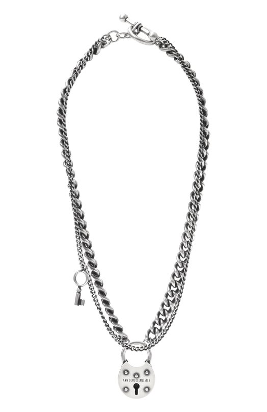 Колье Ann Demeulemeester B0013519/JW020 Серебряный B0013519/JW020