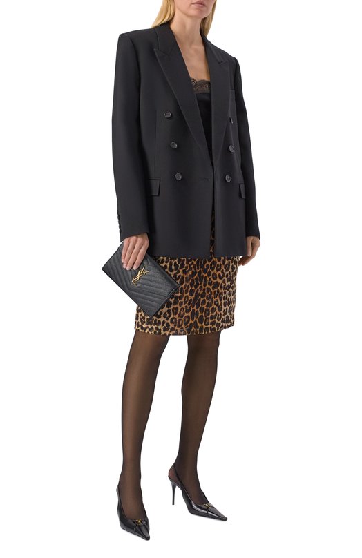 Сумка Classic Cassandre Saint Laurent 377828/B0W01 Чёрный  377828/B0W01 Фото 7