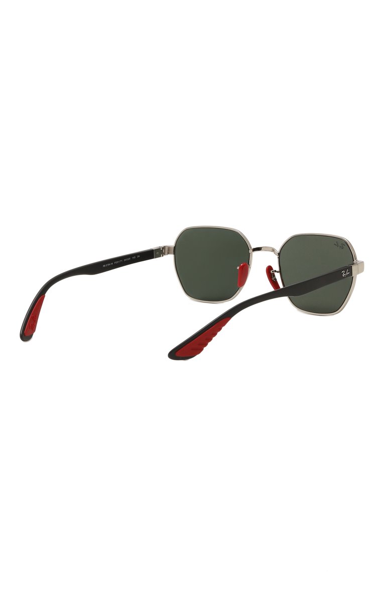 Женские солнцезащитные очки RAY-BAN зеленого цвета, арт. 3794M-F03171 | Фото 5 (Региональные ограничения белый список (Axapta Mercury): Не проставлено; Нос: Не проставлено; Материал: Металл; Тип очков: С/з; Кросс-КТ: С/з-унисекс; Очки форма: Квадратные; Оптика Гендер: оптика-унисекс)