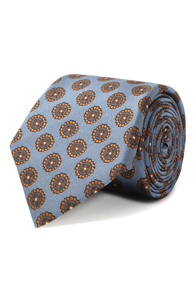 Мужской шелковый галстук CANALI, арт. 18/HJ03517