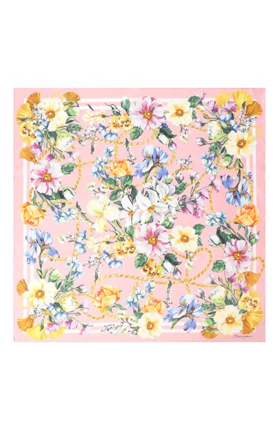 Шелковый платок DOLCE & GABBANA, арт. FN090R/GDCUR, фото 4