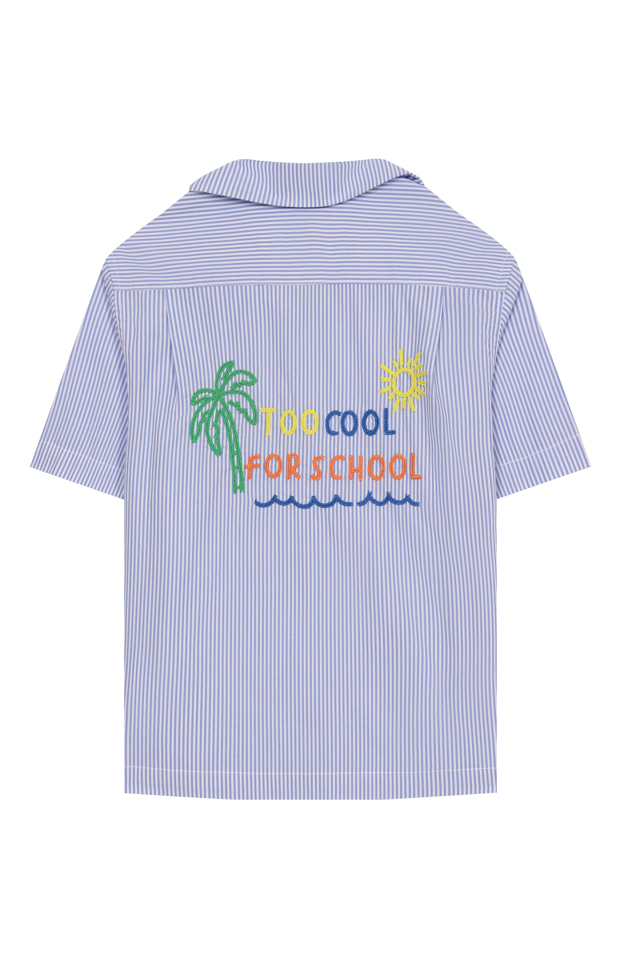 Хлопковая рубашка MC2 SAINT BARTH, арт. STBK KALEA JR/KALE002, фото 2