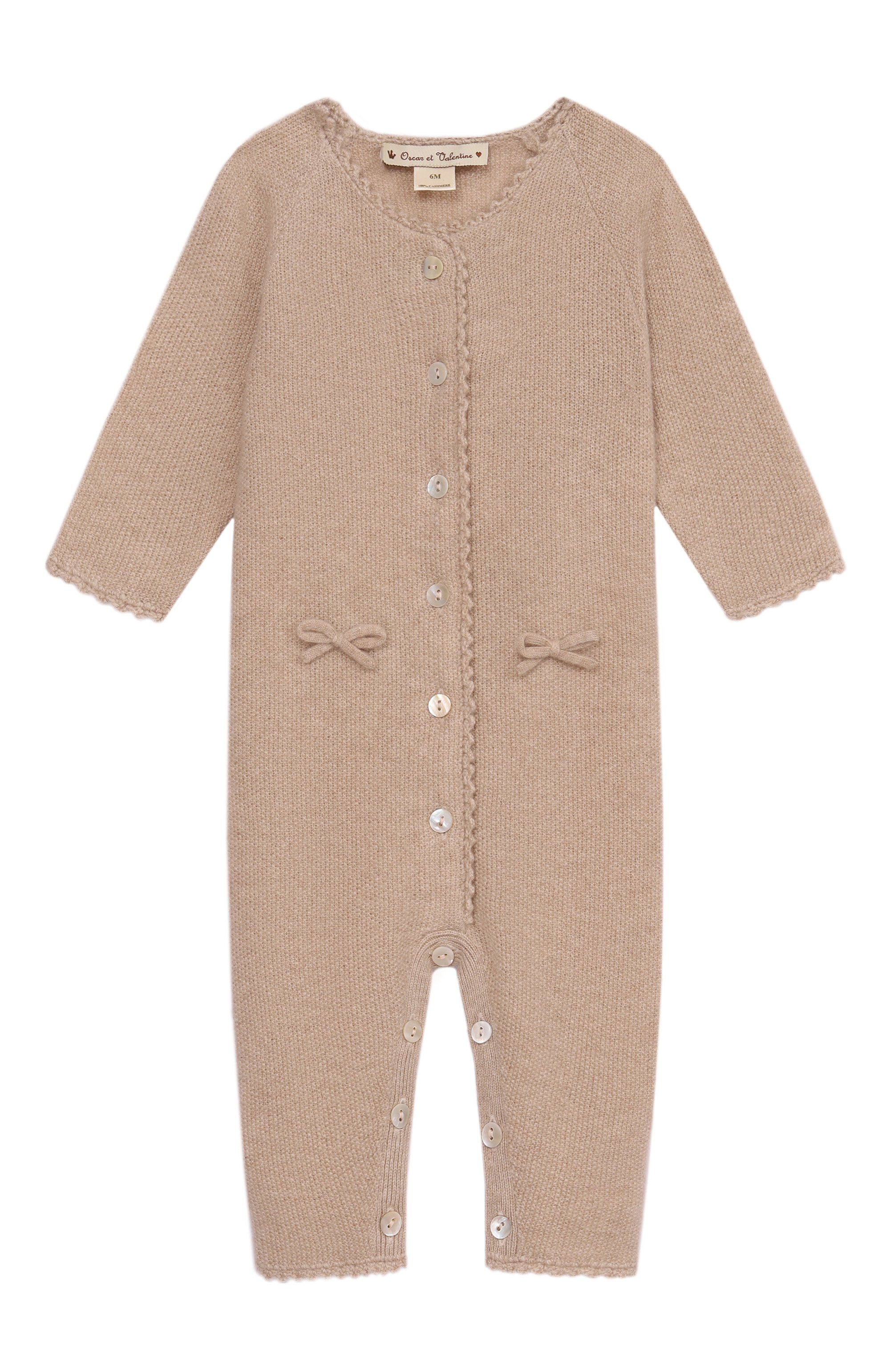 Кашемировый комбинезон OSCAR ET VALENTINE, арт. PIL03, фото 1