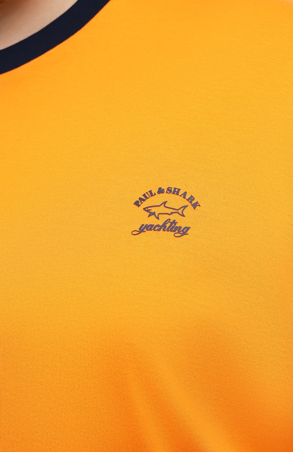 Хлопковая футболка PAUL&SHARK, арт. 21411067/C00/3XL-6XL, фото 5