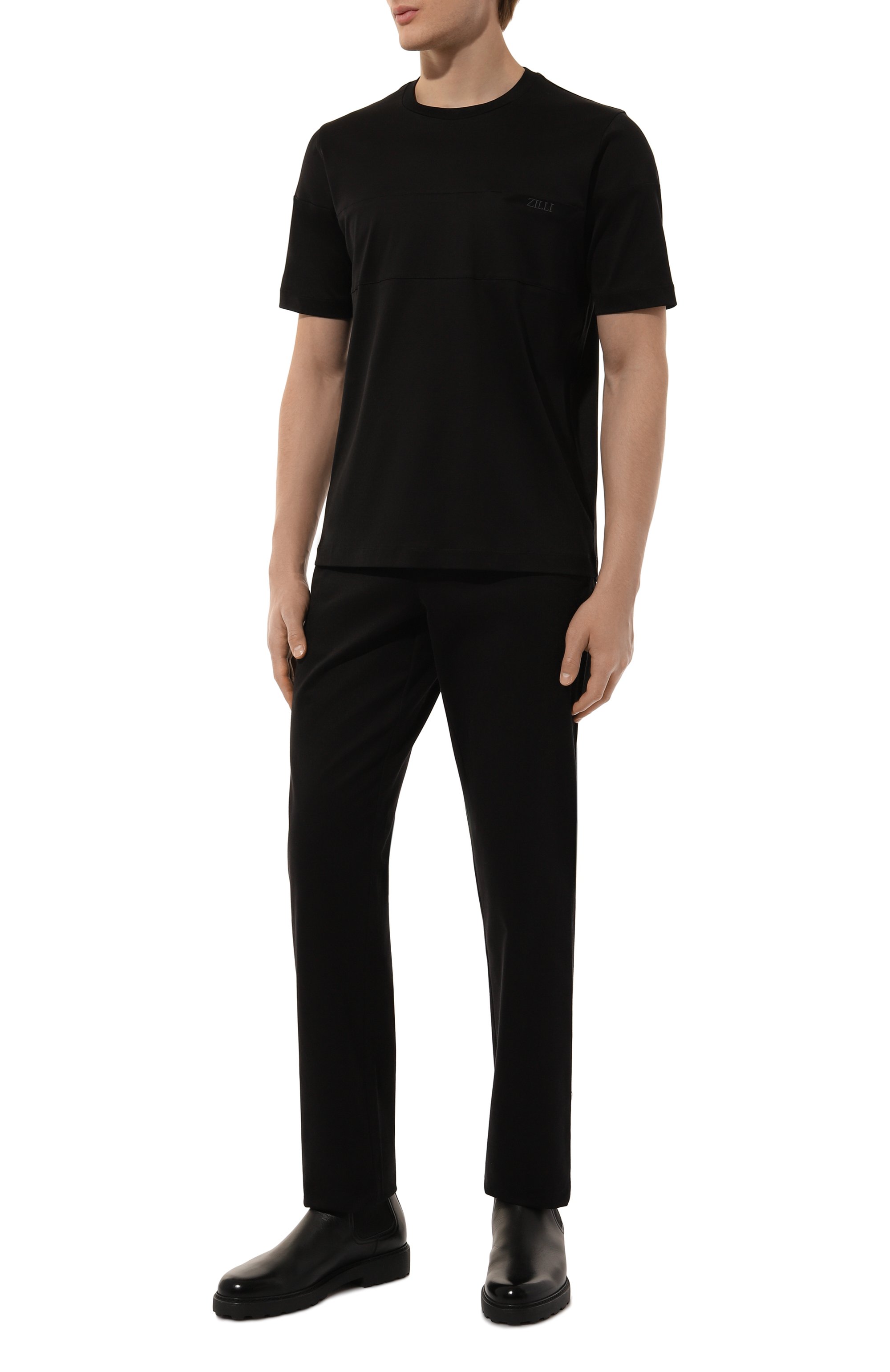 Хлопковая футболка ZILLI, арт. TSR001M0110VNPK00, фото 2