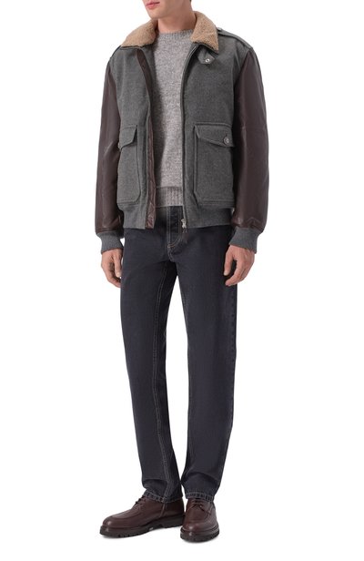 Кашемировый бомбер BRUNELLO CUCINELLI, арт. MM4006004, фото 2