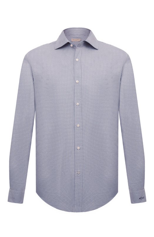 Хлопковая рубашка Paul&Shark 14313095CF Голубой 14313095CF