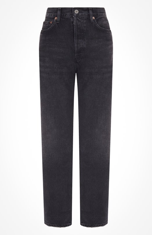 Джинсы 90's Mid Rise Straight Agolde A069E1157 Чёрный A069E1157