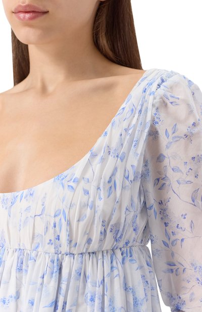 Платье из хлопка и шелка YVON, арт. 0 350005, фото 5