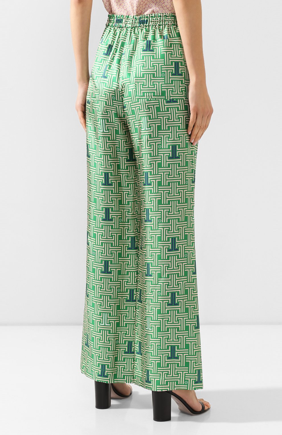 Шелковые брюки LANVIN, арт. RW-TR505I-4231-H19, фото 4