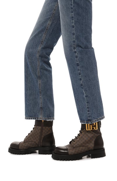 Комбинированные ботинки romy BALMAIN, арт. BN0TC961/TVPB, фото 3