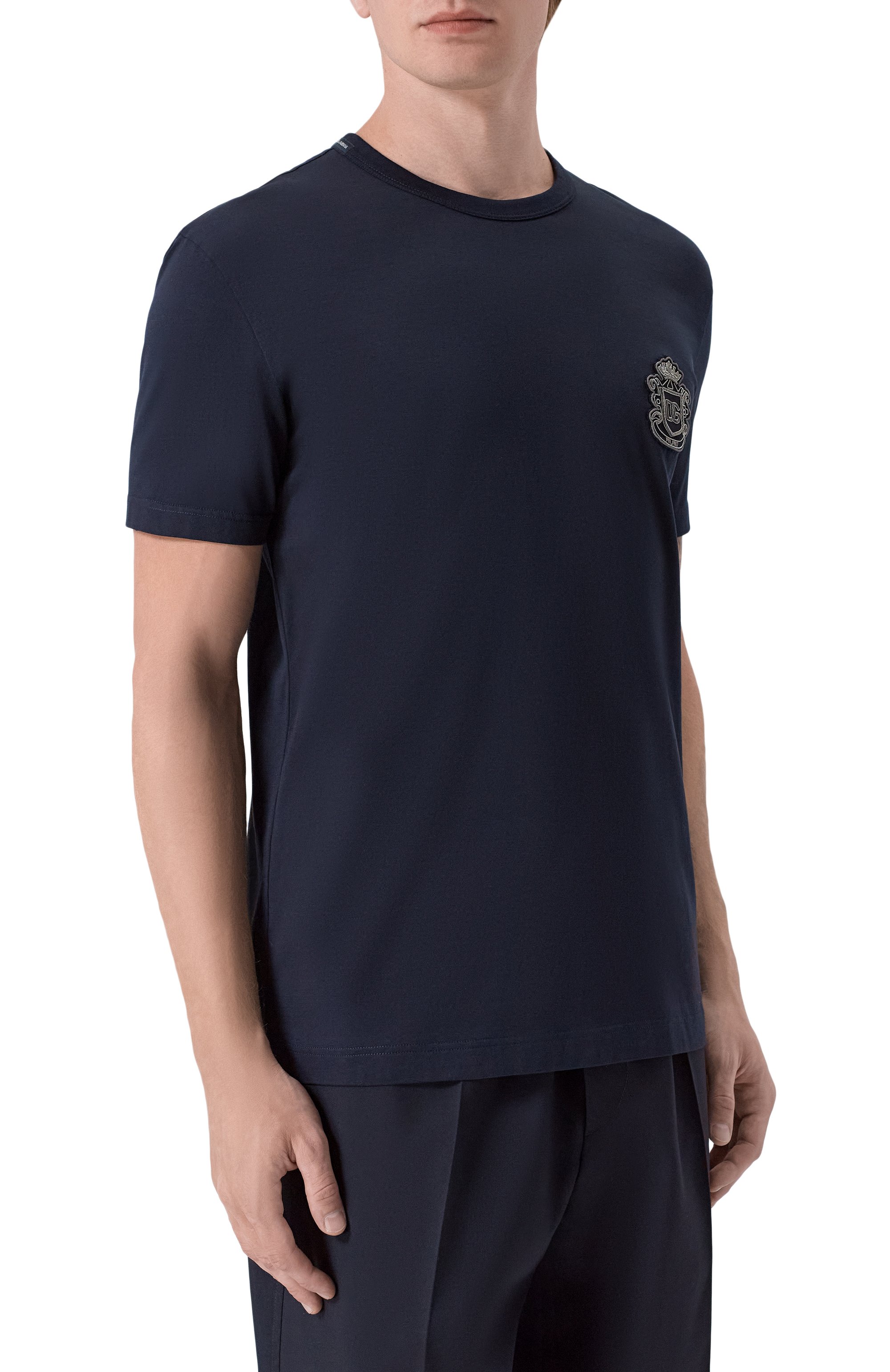 Хлопковая футболка DOLCE & GABBANA, арт. G8PT1Z/G7PZU, фото 3