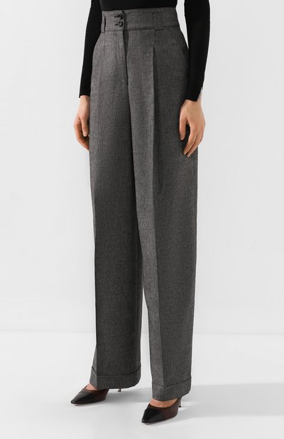 Брюки EMPORIO ARMANI серого цвета по цене 38600 руб., арт. 6G2P67/2N4FZ, фото 3 Брюки EMPORIO ARMANI, арт. 6G2P67/2N4FZ, фото 3