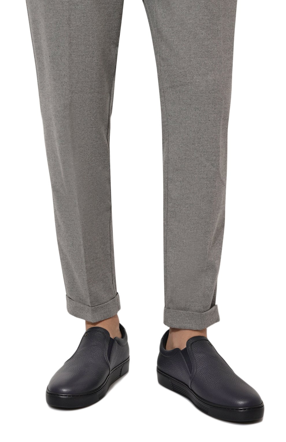 Кожаные слипоны STEFANO RICCI, арт. UF50_G2320/VD, фото 3