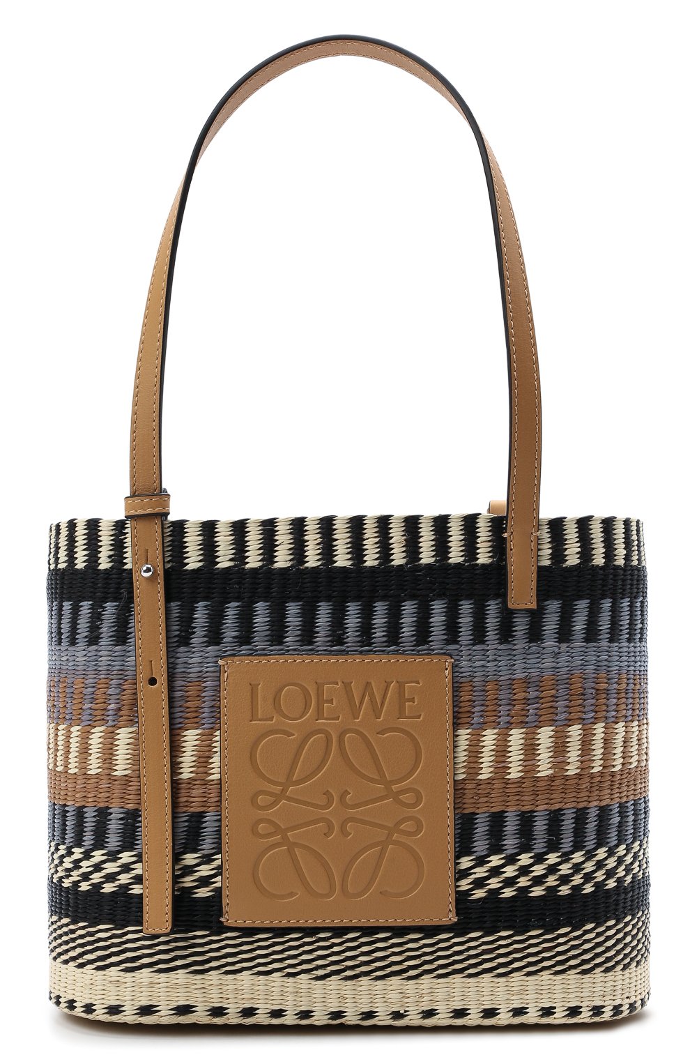 Сумка basket small loewe x paula's ibiza LOEWE разноцветного цвета по цене 73550 руб., арт. A223099X07, фото 1 Сумка basket small loewe x paula's ibiza LOEWE, арт. A223099X07, фото 1