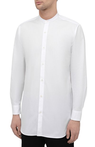 Хлопковая рубашка DRIES VAN NOTEN, арт. 211-20744-2166, фото 3