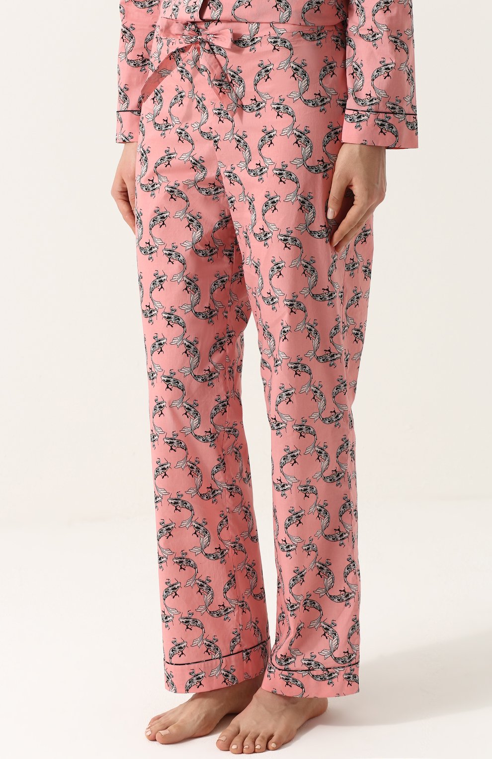 Хлопковая пижама с принтом YOLKE, арт. SS18-02C-FF-R0, фото 4