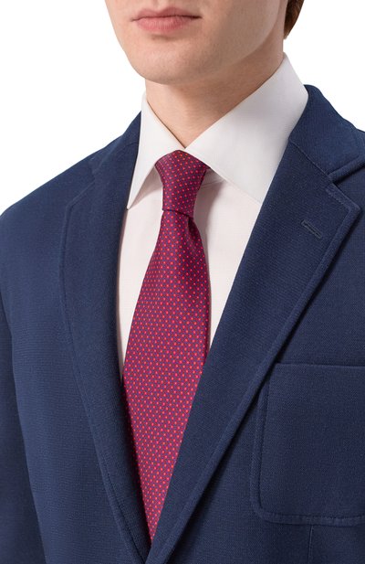 Мужской шелковый комплект из галстука и платка STEFANO RICCI, арт. DH/59100