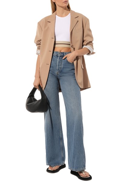 Топ HELMUT LANG белого цвета по цене 39950 руб., арт. M04HW505, фото 2 Топ HELMUT LANG, арт. M04HW505, фото 2