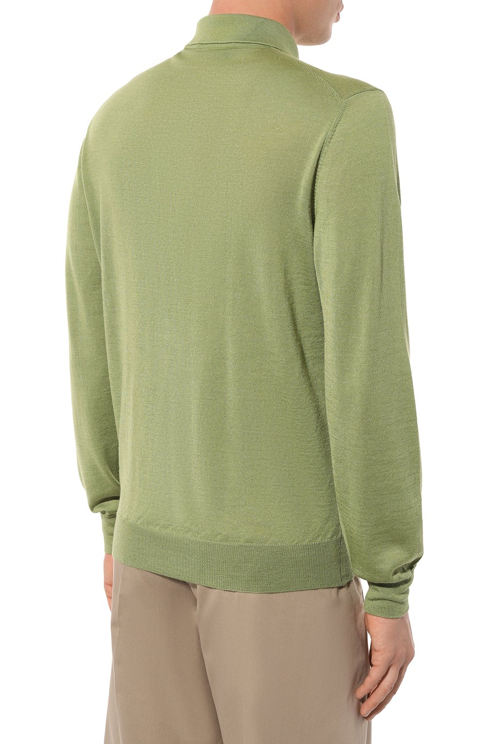 Поло из шерсти и шелка GRAN SASSO, арт. 57132/13190, фото 4