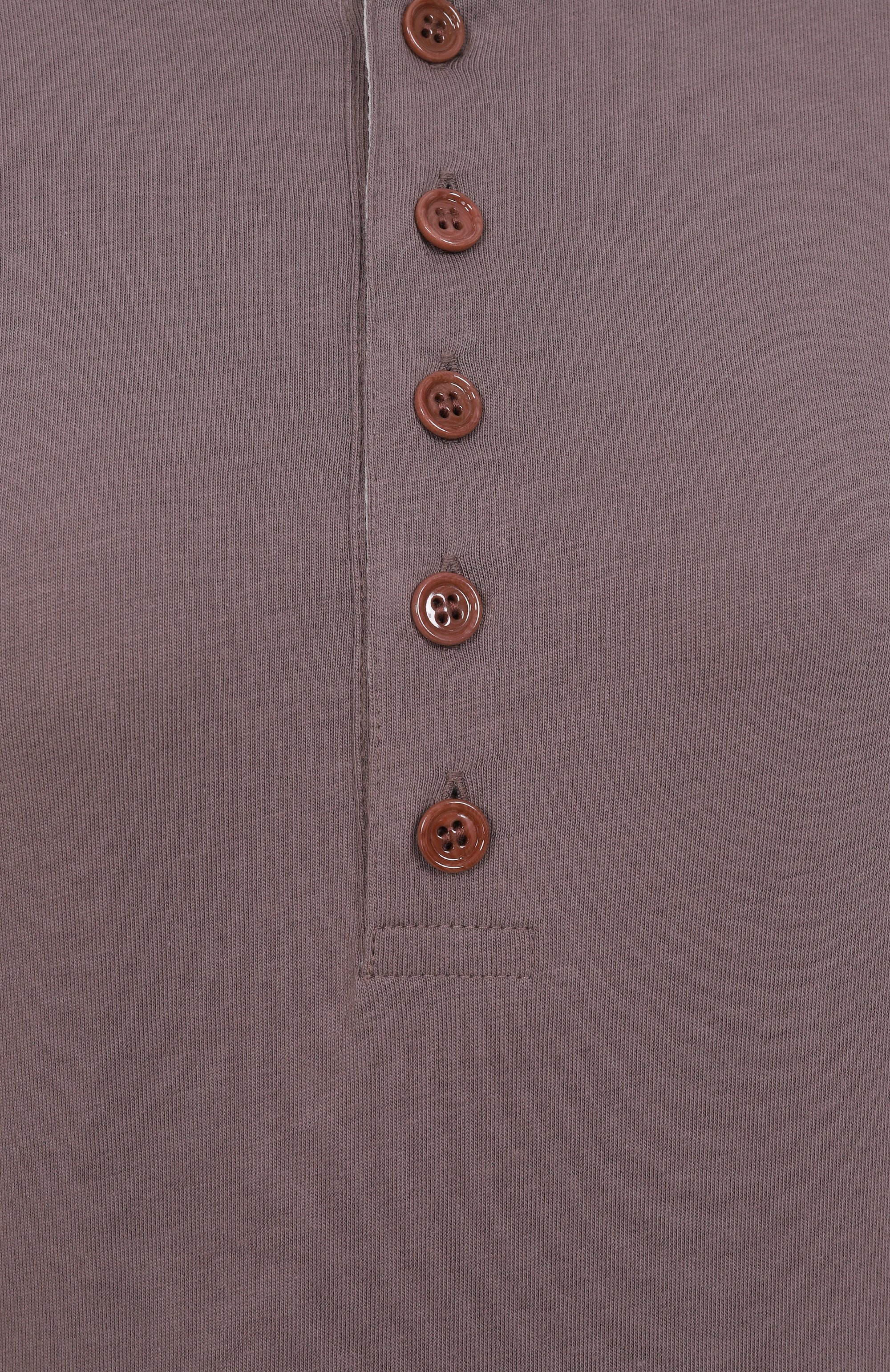 Хлопковый лонгслив-хенли DRIES VAN NOTEN, арт. 251-011156-1603, фото 6