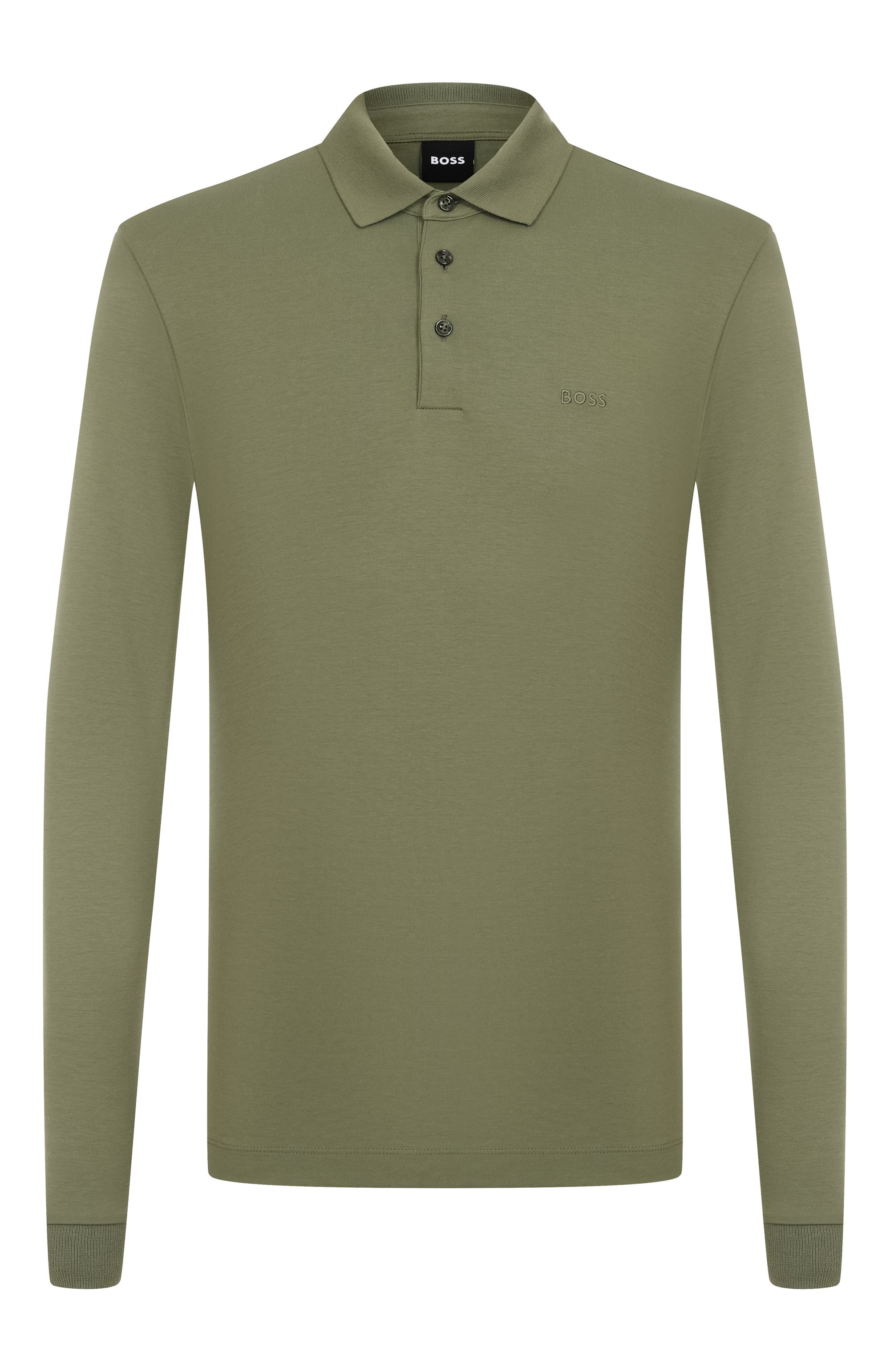 Хлопковое поло BOSS, арт. 50468392, фото 1