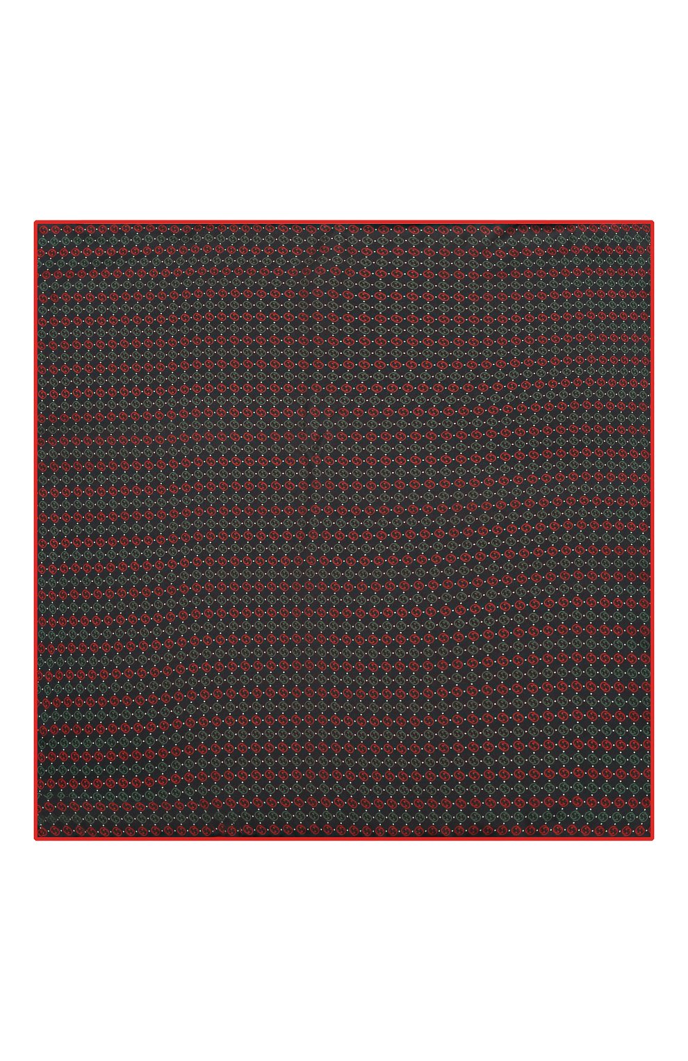Шелковый платок GUCCI синего цвета по цене 20160 руб., арт. 649631 4G001, фото 3 Шелковый платок GUCCI, арт. 649631 4G001, фото 3