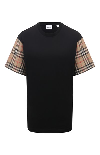 Хлопковая футболка BURBERRY, арт. 8043057, фото 1