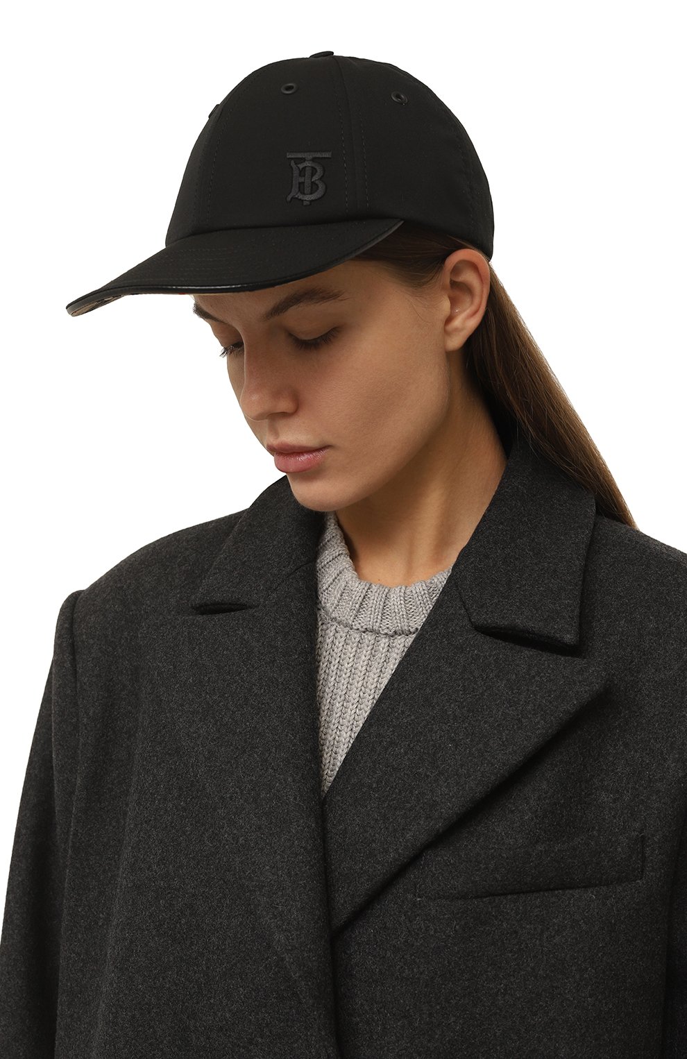 Хлопковая бейсболка BURBERRY, арт. 8053811A1189, фото 2