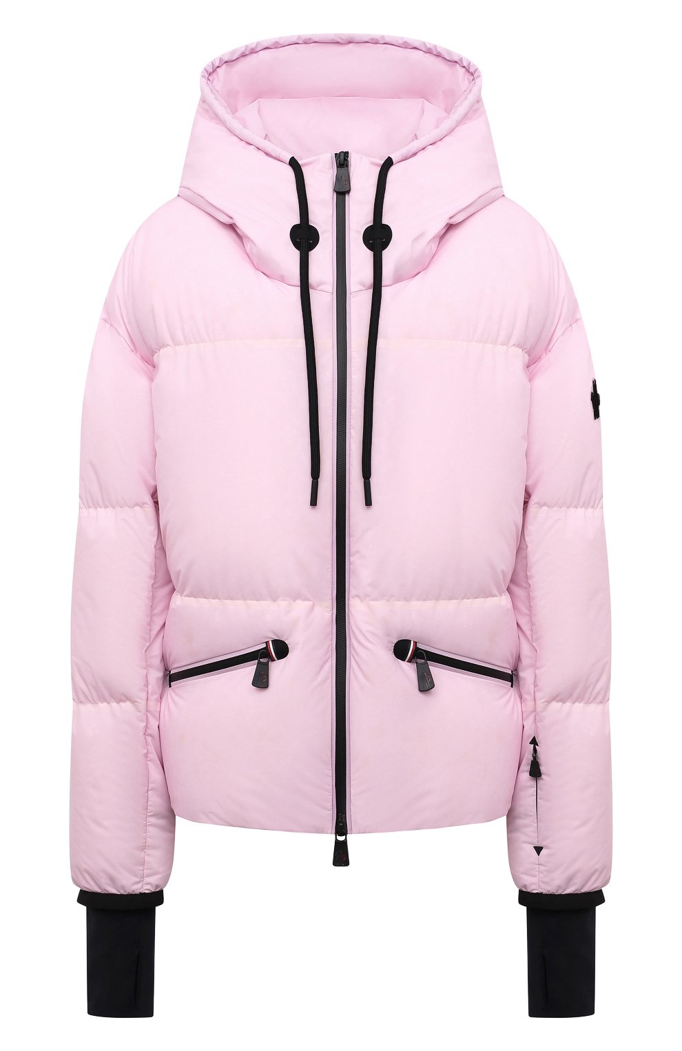 Пуховик allesaz MONCLER розового цвета по цене 175000 руб., арт. G2-098-1A000-26-539X6, фото 1 Пуховик allesaz MONCLER, арт. G2-098-1A000-26-539X6, фото 1