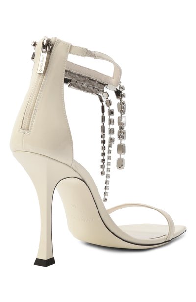 Лакированные босоножки verity 100 JIMMY CHOO, арт. VERITY SANDAL 100/PAT, фото 5