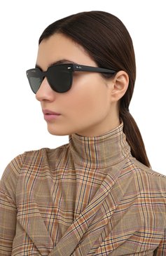 Женские солнцезащитные очки RAY-BAN черного цвета, арт. 4368N-601/71 | Фото 2 (Региональные ограничения белый список (Axapta Mercury): RU; Тип очков: С/з; Статус проверки: Проверена категория; Очки форма: Круглые)