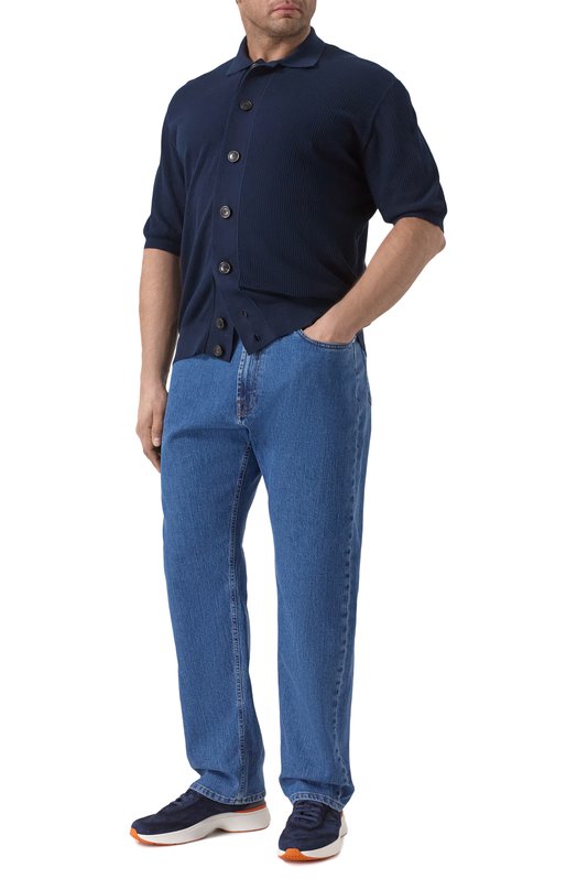 Джинсы Wide fit Zilli JPJ056M010340005F Синий  JPJ056M010340005F Фото 2