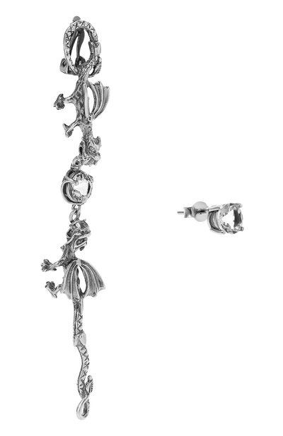 Комплект из клипсы и моносерьги дракон MIDGARD PARIS, арт. 5556, фото 4