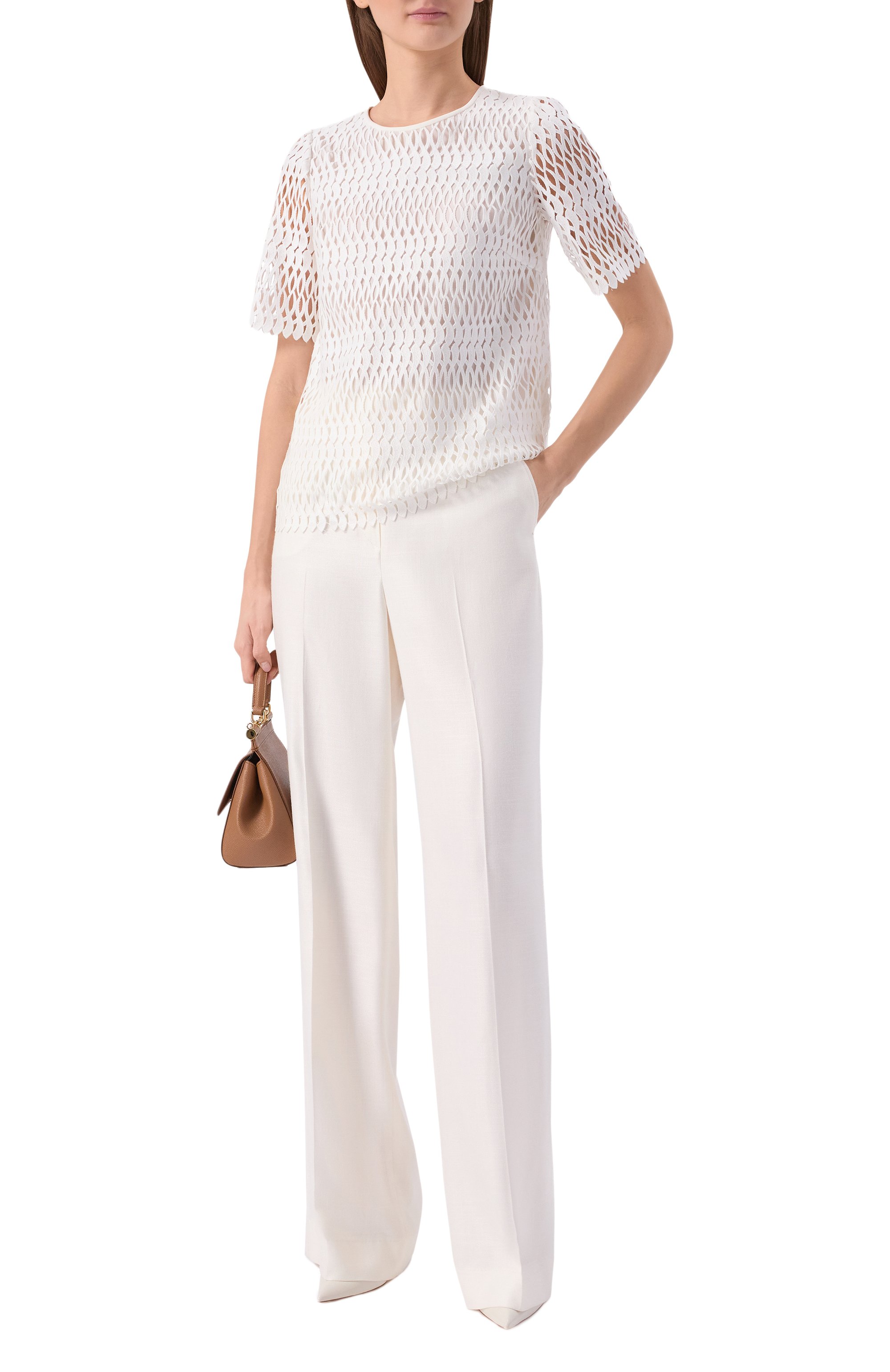 Топ MVST, арт. M26.2PW.B029/F130 JUMB0 RICAMI, фото 2