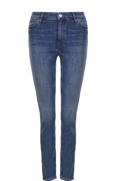 Женские укороченные джинсы с потертостями MIH JEANS, арт. W2100101BEW
