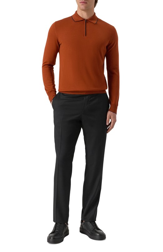Кожаные кеды Stefano Ricci U023G5268/VD Чёрный  U023G5268/VD Фото 2