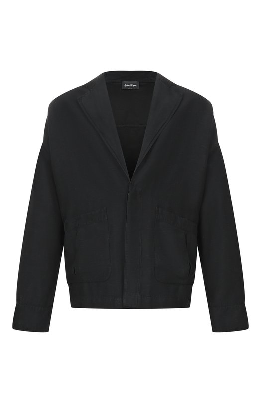 Пиджак из вискозы и льна Andrea Ya'aqov 26MSFT43B Чёрный 26MSFT43B