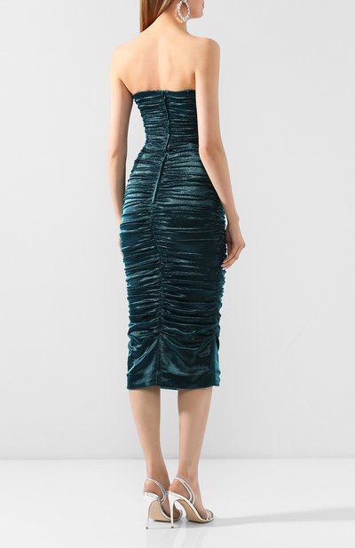 Атласное платье DOLCE & GABBANA, арт. F6I4ET/HUMIC, фото 4