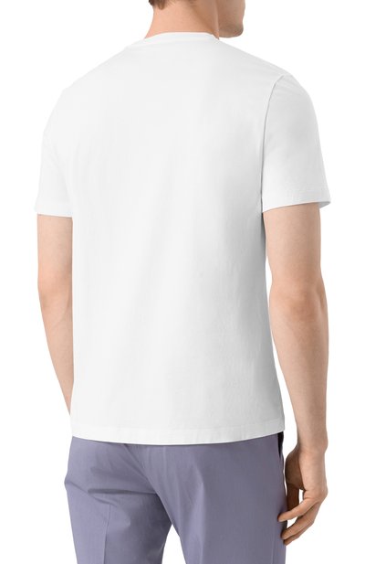 Хлопковая футболка CORNELIANI, арт. 25G585-2525063, фото 4