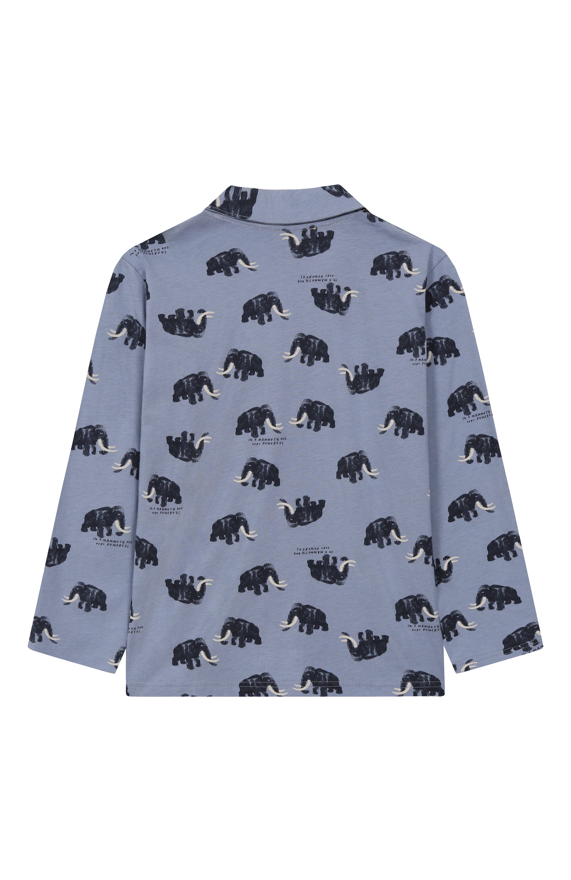 Хлопковая пижама SANETTA тёмно-голубого цвета по цене 16450 руб., арт. 233585, фото 3 Хлопковая пижама SANETTA, арт. 233585, фото 3