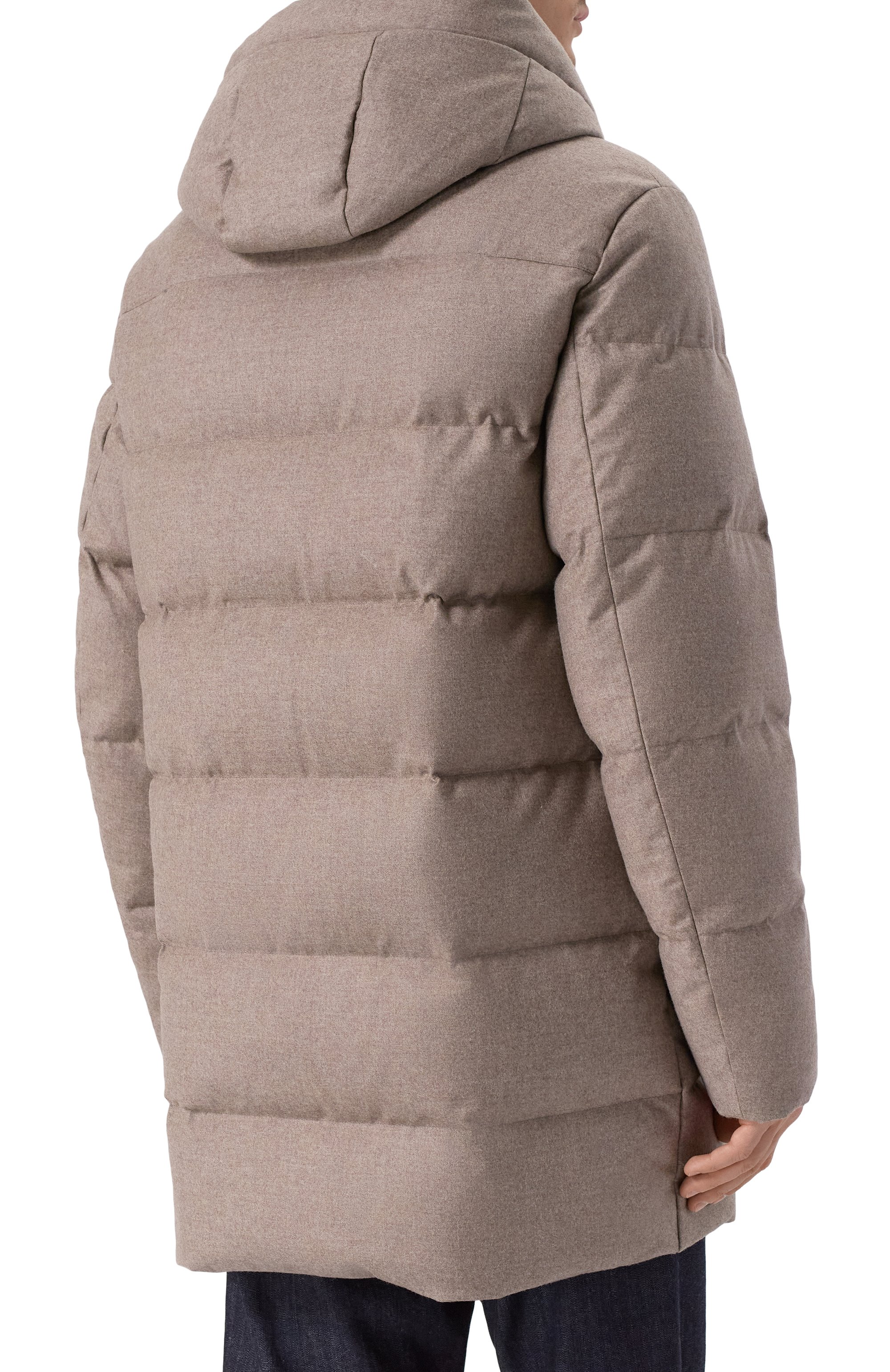 Пуховик из шерсти и кашемира DUNO, арт. MAGNUS/LEVIC0, фото 4