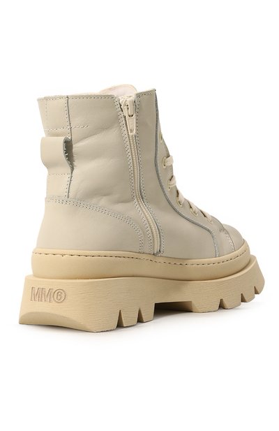 Кожаные ботинки MM6, арт. 75043/36-40, фото 3