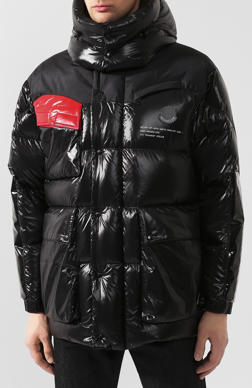 Пуховик 7 moncler fragment hiroshi fujiwara nieuport MONCLER GENIUS, арт. E2-09U-41304-00-68950, фото 3